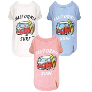 \半額/犬服 ビーチバス Tシャツ 小型犬 中型犬 大型犬 ドッグウェア Tee 2号 2号ロング 3号 3号ロング 4号 5号 6号 7号 9号 10号