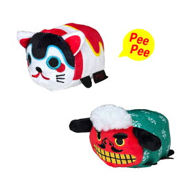 ペットトイ コロコロお正月 狛犬 獅子舞 TOY 犬用品 お正月 犬 猫 おもちゃ 音鳴るおもちゃ