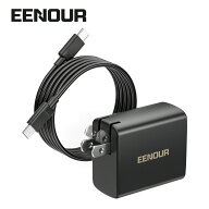 EENOUR 急速充電器 67W バッテリーDB01に対応 PSE技術基準適合 折りたたみ式プラグ スマートフォン ノー…