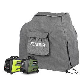 EENOUR オリジナル 発電機カバー DK4000iAPS DK3500i DK3500iEDF DK4000iEDF DK1800iAインバータ発電機カバー 収納バッグ 保護ケース 外出や旅行用 耐衝撃 収納用 防塵 防水 持ち運び便利 キャンプ 仕事