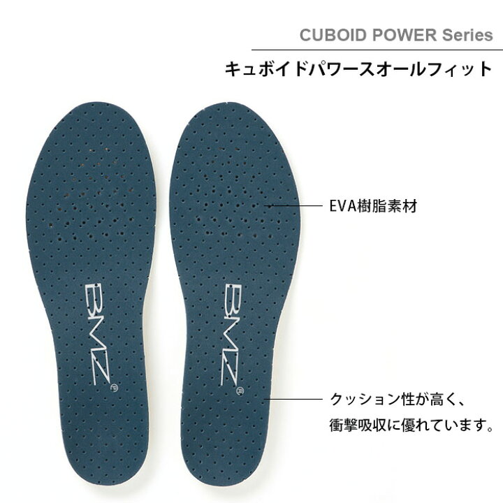 大きな割引 Bmz インソール メンズ レディース 中敷き 足幅 狭い キュボイドパワー スリム ビーエムゼット ウォーキング ランニング 靴 シューズ フィット Calabajiorestaurante Com
