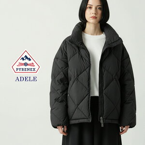 �s���l�b�N�X PYRENEX �A�f�� ADELE �_�E���W���P�b�g ���f�B�[�X ���ꂢ�� �V���[�g�� �_�E�� ����� �W���P�b�g �t�@�[�Ȃ� �X�^���h�J���[ �A�E�^�[ ���� WOMEN's �V���[�g�W���P�b�g �u���b�N 