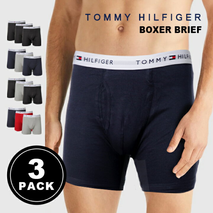 楽天市場】トミーヒルフィガー TOMMY HILFIGER [3枚組] メンズ  