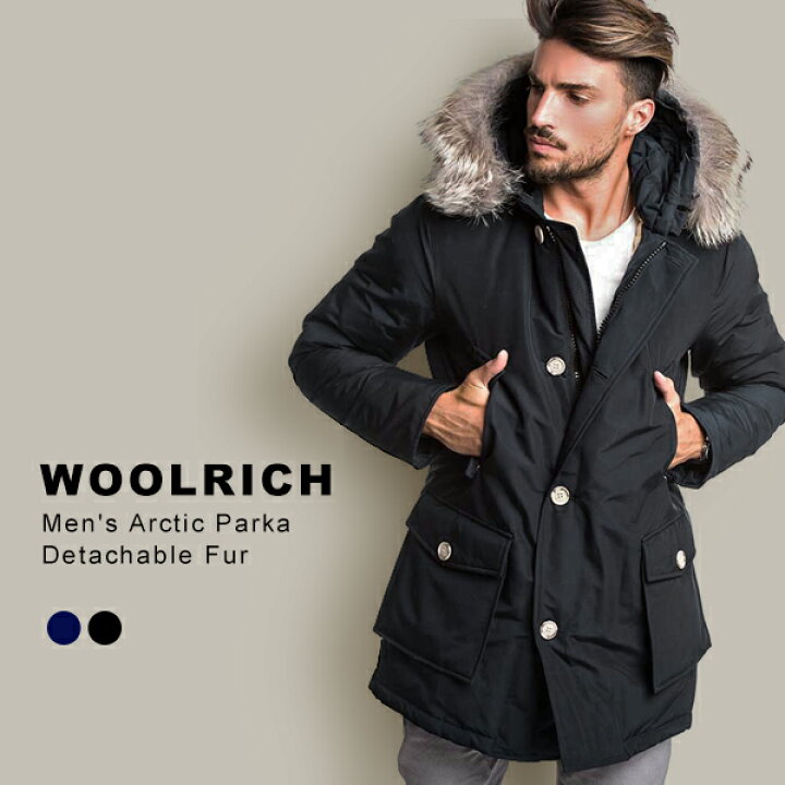 楽天市場 ウールリッチ ダウン アークティックパーカ メンズ Woolrich Arctic Parkaダウンジャケット コート アウター ダウンコートリアルファー 売れ筋 イータイムス