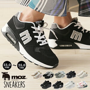 \ 通常4,290円⇒3,770円/moz スニーカー レディース モズ エアークッション ローカット 軽量 mz9023 靴 シューズ 厚底 おしゃれ 人気 MZ-9023 MZ-513 MZ-8261 MZ-803
