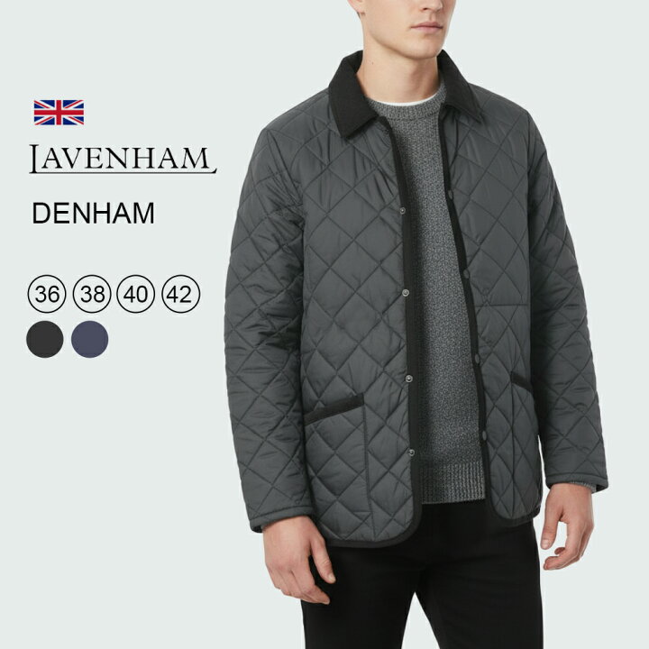 楽天市場】LAVENHAM ラベンハム メンズ キルティングジャケット DENHAM 