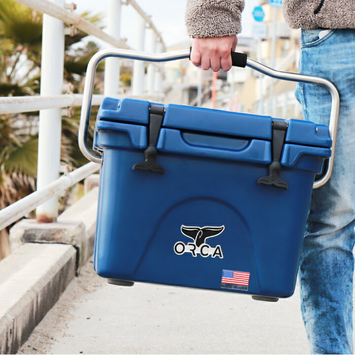 楽天市場】オルカ orca クーラーボックス 保冷ボックス 小型 釣り アウトドア 20QT ORCA 保冷 キャンプ バーベキュー BBQ おしゃれ  かっこいい 黒 Coolers 20 Quart 19L : イータイムスプラス