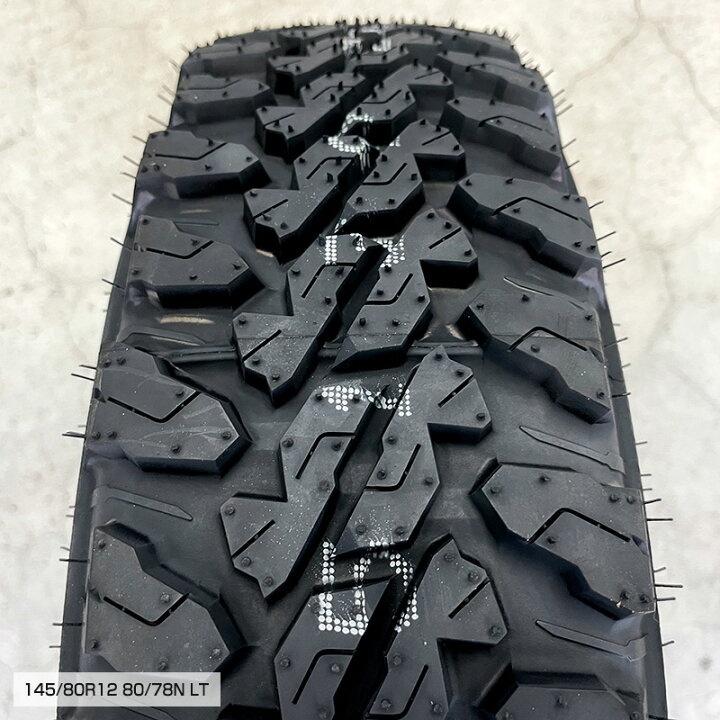 楽天市場】145/80R12 LT ヨコハマ ジオランダー MT G003 
