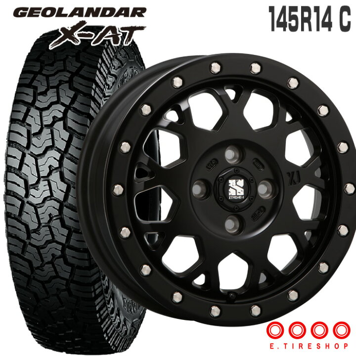 楽天市場】ジオランダー X-AT 145R14 85/83 ヨコハマ YOKOHAMA 