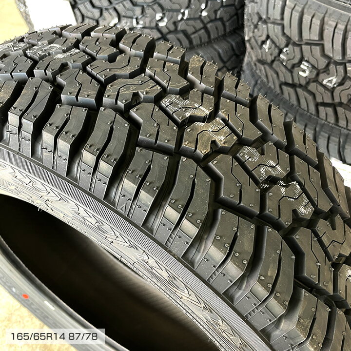 楽天市場】ジオランダー X-AT 165/65R14 81/78 LT ヨコハマ YOKOHAMA エクストリームJ XJ04 14×4.5 100/4  +43 グロスブラックマシーンスモーククリア 14インチ サマータイヤ 4本 ホイールセット MLJ XTREME-J GEOLANDAR X-AT  G016 165-65-14 オールテレーン : Ｅタイヤ ...