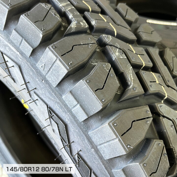 楽天市場】オープンカントリー RT 145/80R12 80/78 LT トーヨータイヤ  