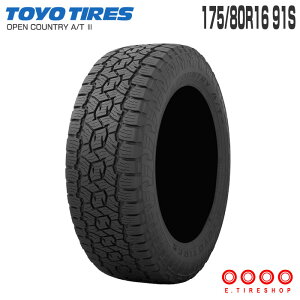 I[vJg[ AT3 175/80R16 91S 16C` ^CPi 1{ g[[ TOYO TIRES OPEN COUNTRY A/T 3 I[e[ }bhAhXm[