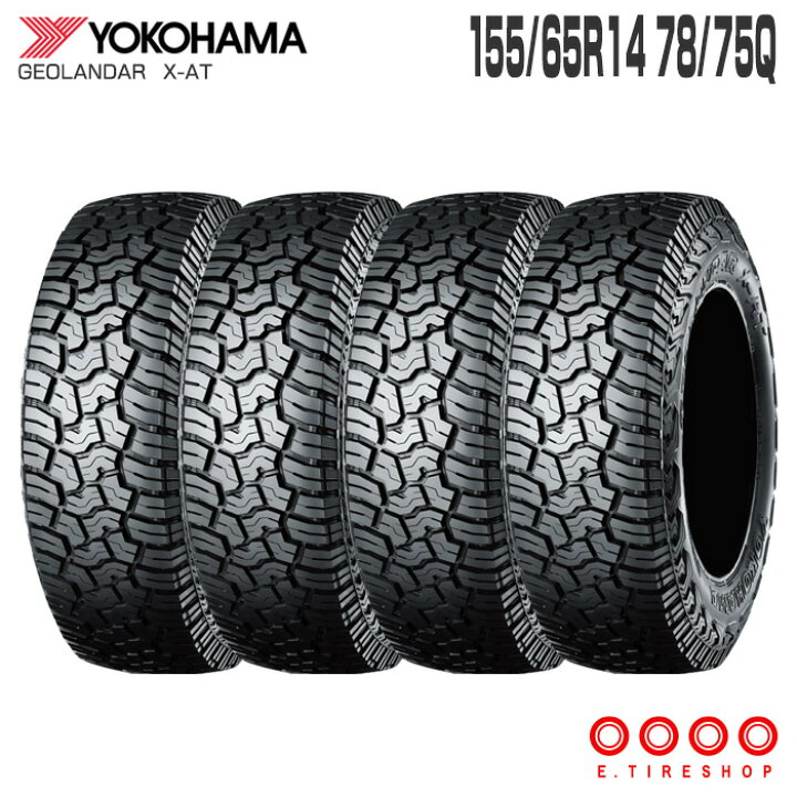 楽天市場】(4本セット) 155/65R14 78/75Q LT GEOLANDER X-AT G016 単品 