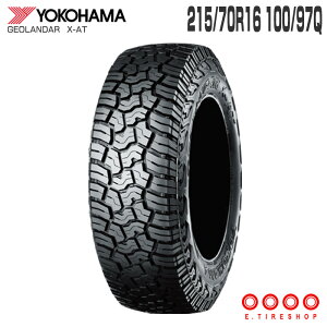 215/70R16 100/97Q GEOLANDER X-AT G016 �P�i 1�{ 16�C���` �T�}�[�^�C�� �ă^�C�� ���R�n�} YOKOHAMA �W�I�����_�[ X-AT G016