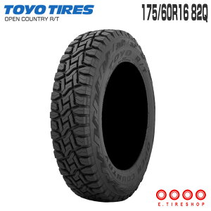 I[vJg[ RT 175/60R16 82Q 16C` ^CPi 1{ g[[ TOYO TIRES OPEN COUNTRY R/T Mbhe[ }bhe[ I[e[