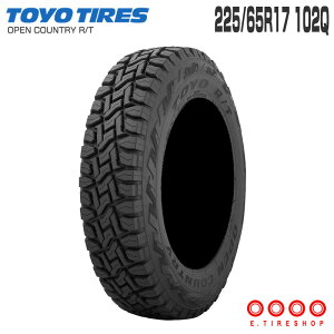 I[vJg[ RT 225/65R17 102Q 17C` ^CPi 1{ g[[ TOYO TIRES OPEN COUNTRY R/T Mbhe[