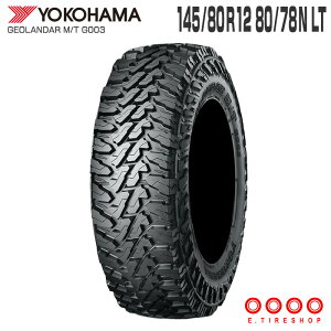 WI_[ MT G003 145/80R12 80/78N LT 12C` ^CPi Rn}^C YOKOHAMA TIRE GEOLANDAR M/TygbN yo nC[bg Ag[ LB GuB To[ N-VAN }bh It[h