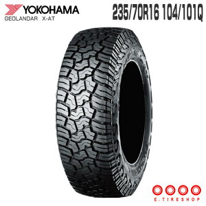 235/70R16 104/101Q GEOLANDER X-AT G016 �P�i 1�{ 16�C���` �T�}�[�^�C�� �ă^�C�� ���R�n�} YOKOHAMA �W�I�����_�[ X-AT G016