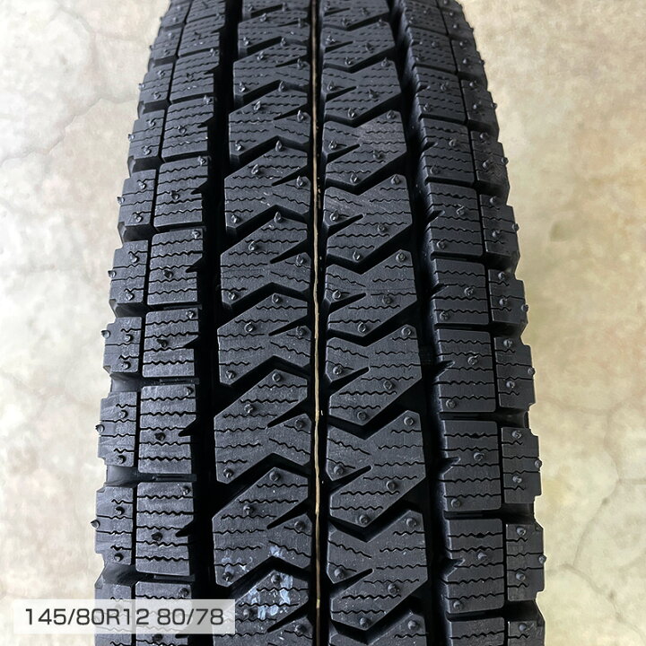 楽天市場】在庫あり 26年製 正規品 ブリザック VL10 145/80R12 80/78N 