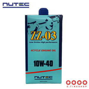݌ɂ NUTEC ZZ-03 10W-40 1L GWIC f~l j[ebN zz03 10W40 z VHVI Gr3