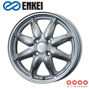 ENKEI all one 15×5.0J PCD100 4H INSET+45 ボア径φ75 マシニングシルバー (M/S) 15インチ ホイール単品 1本 エンケイ ENKEI all 1