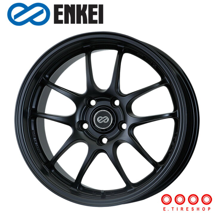 楽天市場】ENKEI PF01 18×10.5J PCD114.3 5H INSET+15 ボア径φ75 