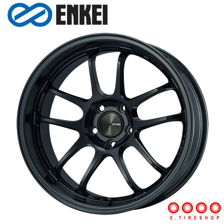 楽天市場】ENKEI PF01EVO 18×9.5J PCD114.3 5H INSET+35 ボア径φ75 