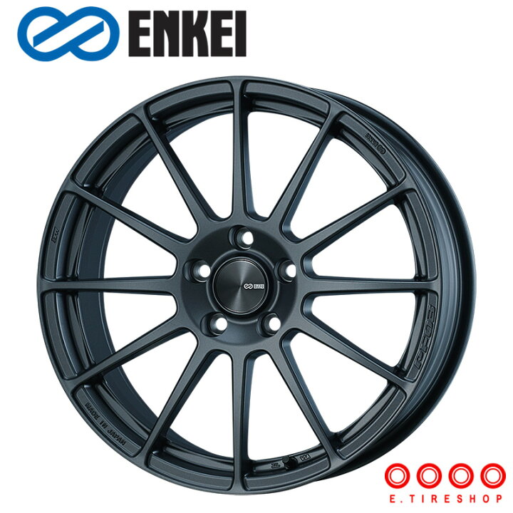 楽天市場】ENKEI PF03 18×7.5J PCD107.95 5H INSET+48 ボア径φ75 