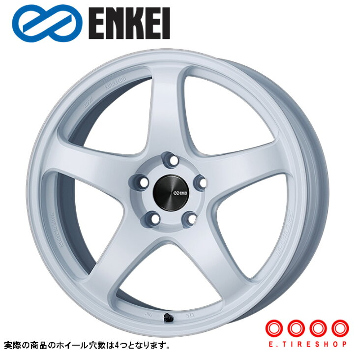 楽天市場】ENKEI PF05 16×6.5J PCD100 4H INSET+50 ボア径φ67 ホワイト 