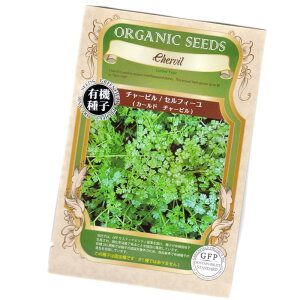 �`���[�r���^�Z���t�B�[��(�J�[���h�`���[�r��)�@�y�L�@�n�[�u��q�z�y�Œ��zORGENIC SEED Chervil (Curled Type)