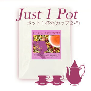 �yJust1Pot�z �Ί炪�f�G�ȃX�J�[���b�g�@�u�����h�n�[�u�e�B�[�@�|�b�g1�t���@�y���Y�� �������z�y�������z