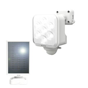 ライテックス 5W×1灯 フリーアーム式LEDソーラーセンサーライト S-110L ムサシ