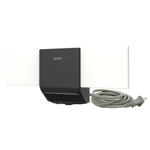ライテックス 7W×2灯 無線連動センサーライト 送受信型 W-610 ムサシ