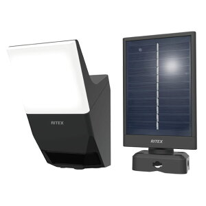 ライテックス 3W×1灯 ソーラー式 無線連動センサーライト 送受信型 W-630 ムサシ