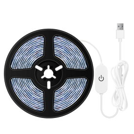 COBテープライト 取付簡単 調光可能 電球色 昼光色 非常灯 足元灯 LEDストリップライト LEDテープライト COB 高輝度 COBテープ 2M 3000K 6000K DC12V USB給電式 切断可能 雰囲気作り 両面テープ 玄関 台所 廊下 DIY照明 棚下照明 間接照明 屋内装飾 祝日用 明るい
