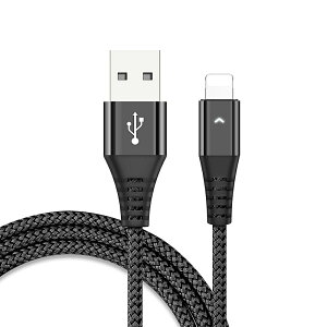iPhone Lightning 2.4A[dP[u 1{ LightningP[u 1.2m ϋv CgjOP[u f[^ fh~ ҂ݐ iphone7 iphone8mFς 1.2m }[d  [d iPhone 13 13mini pro ma