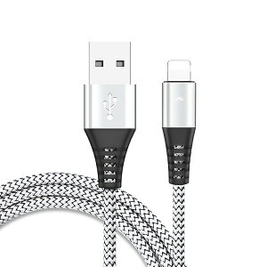 iPhone Lightning 2.4A[dP[u 1{ LightningP[u 1.2m ϋv CgjOP[u f[^ fh~ ҂ݐ iphone7 iphone8mFς 1.2m }[d  [d iPhone 13 13mini pro ma