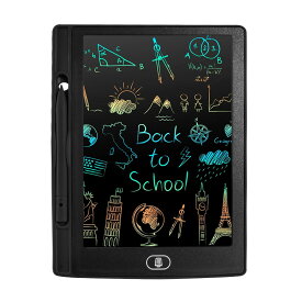 電子メモ お絵かきボード 知育玩具 8.5インチ 汚れない ワンボタン カラフル 芸術 スタンド お絵描きボード 伝言板 遊び 繰り返し利用 大人用 薄型 文字練習 子供 誕生日 入学式 大人気 プレゼント 女の子 男の子 2歳 3歳 4歳 5歳 6歳 7歳 軽量 おもちゃ 誤操作防止