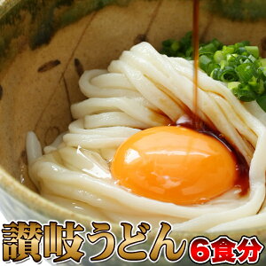 【送料無料】【同梱不可】【ゆうメール出荷】鎌田醤油特製ダシ醤油6袋付き!!讃岐うどん6食分600g(300g×2袋)(SM00010370)