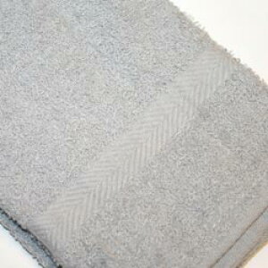 カラーフェイスタオル 12枚組 200匁 グレー チムニー/淡色 日本製 34×82cm