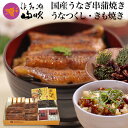 夏ギフト・お中元［うなぎ専門店 浜名湖山吹］送料無料 国産うなぎ 蒲焼き・ うなつくし・きも焼きバラエティセット
