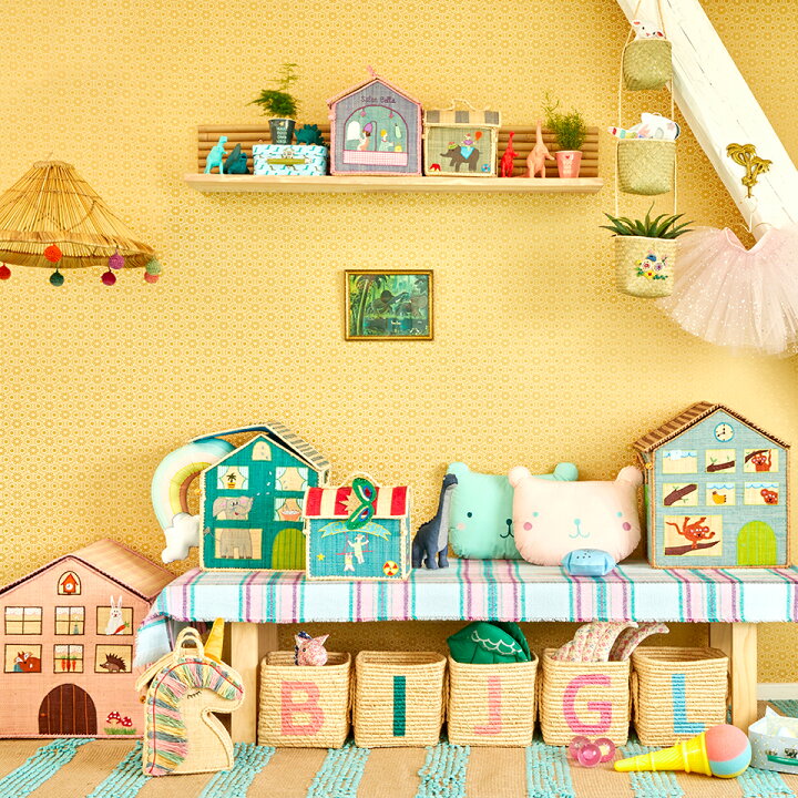 楽天市場】おもちゃ箱 3個セット ジャングルボーイ トイボックス  