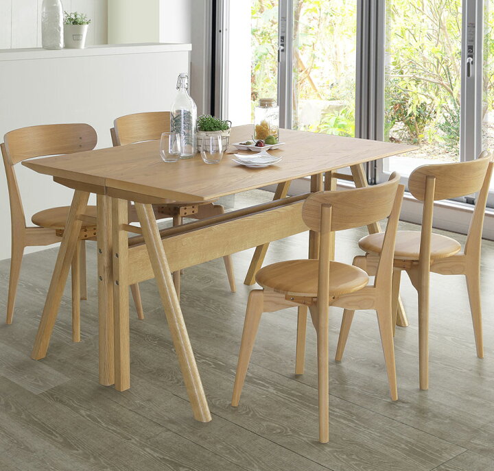 楽天市場】ダイニングテーブルセット テーブル チェア4脚 6点セット  