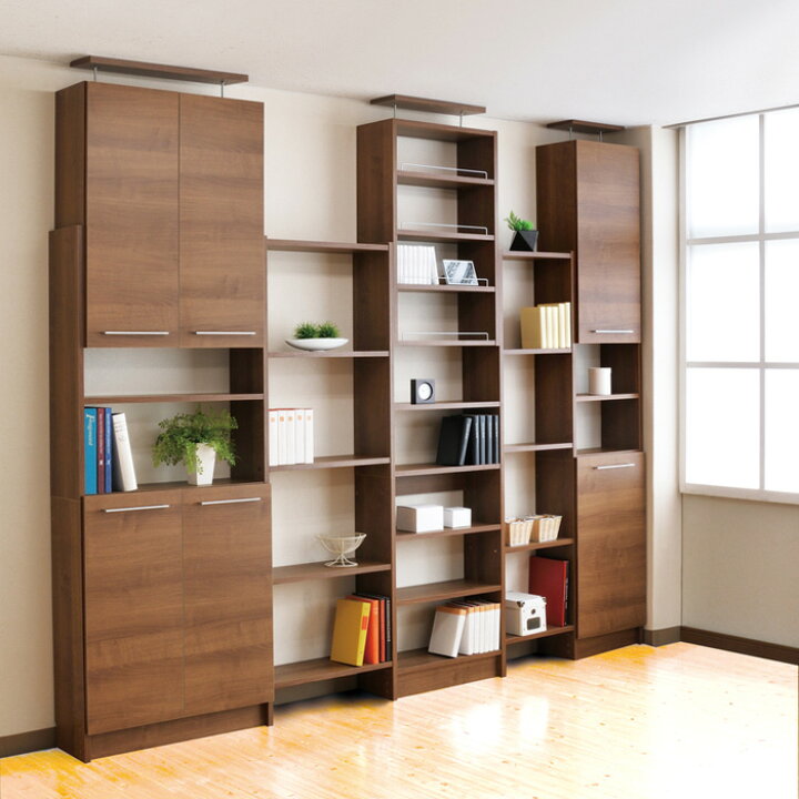 楽天市場 送料無料 本棚 薄型 プローバii Provaii 幅75cm つっぱり オープンラック コミック スリム ラック 壁面収納 大容量 書棚 文庫本 つっぱり棚 ハイタイプ 仕切り 木製 落下防止 オープン 棚 システムラック 本箱 突っ張り棚 オープンシェルフ 書庫 楽天