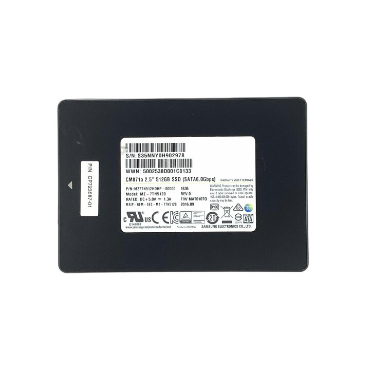 楽天市場】R016- SAMSUNG 2.5インチ 512GB SSD 1点 PM871b/PM881/SM871 