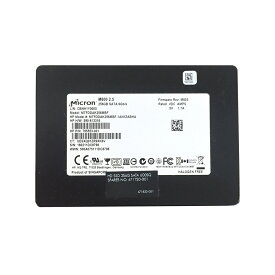 Micron SSD 256 GB 2.5 インチ SATA 1点 M600 増設SSD 型番:MTFDDAK256MBF 【中古動作品】