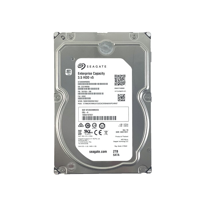 楽天市場】R022-2 TB 3.5 インチ SATA HDD 1点 WD/seagate/HPE/TOSHIBA 