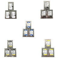 R024-500 GB 3.5 インチ SATA HDD 3点セット WD/TOSHIBA/SEAGATE/SAMSUNG増設HDD デスクトップPC用HDD★…