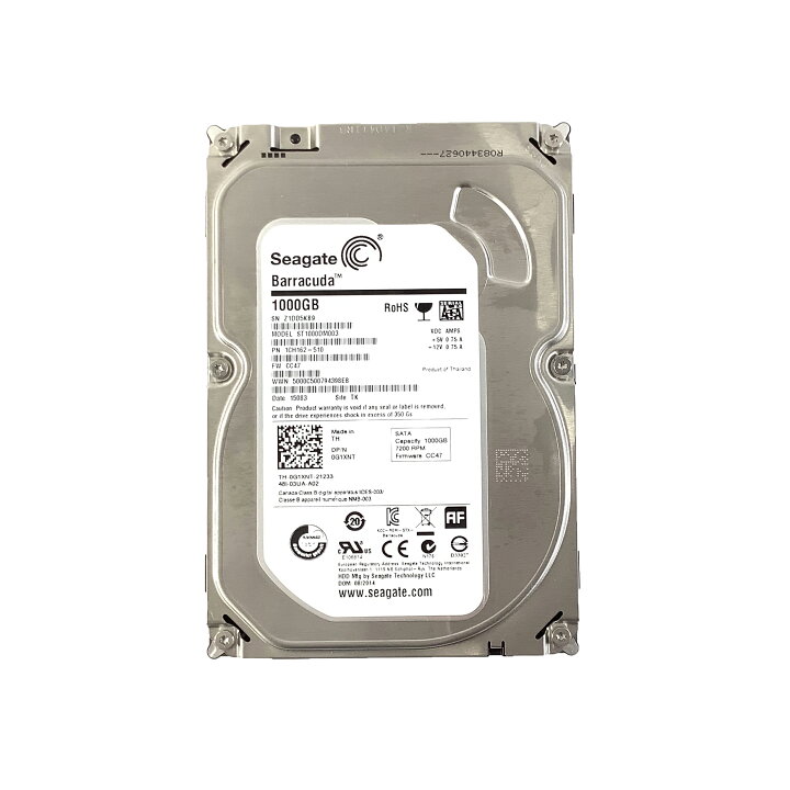 楽天市場】R026-Seagate 3.5 インチ SATA 1 TB HDD 1点 薄いタイプ 