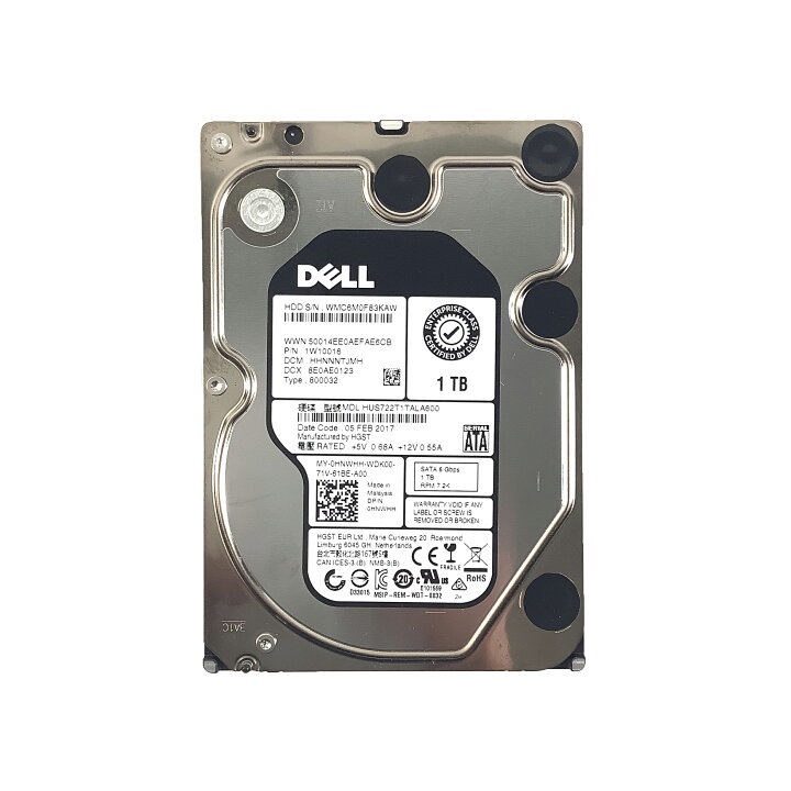 楽天市場】R027－3.5 インチ 1 TB SATA HDD 1点 WD/TOSHIBA/HP/Dell 
